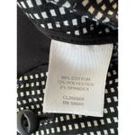 Classiques Entier Black White Geometric Square Cropped Dress Pants Size 12 Photo 6
