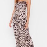 Nasty Gal Satin Midi Slip Dress Photo 0