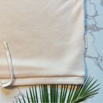 Varley  Alden Short Sleeve Sweatshirt – Cream / Doublesoft Fabric – Size M Photo 6