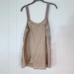 EXPRESS  Beige Tiered Lace Tank L Photo 1