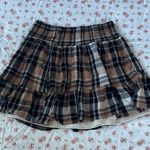 Self Esteem  plaid mini skirt Photo 0