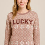 Lucky Brand  Mauve Long Sleeve Shirt Small Photo 0