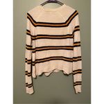 Love by Design  Black And Yellow Crew Neck Sweater Size Medium Photo 3