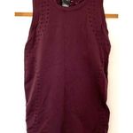 Victoria's Secret  Sport Wine Sleeveless Stretchy Crewneck Athletic Tank Top Sz XS Photo 0