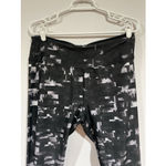 Rbx Active Woman’s Long Pants Black /white/grey Pattern Xl Photo 1