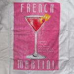 Wildfox NEW Women’s size M Graphic T-Shirt French Martini Ryan Top White Photo 3
