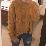 She & Sky Yellow Sweater Photo 0