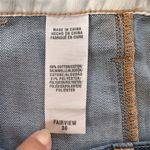 Lucky Brand  Button Fly Denim Mini Skirt Photo 4