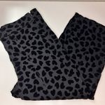 Ann Taylor  Velvet Heart Patterned Black‎ Pants Size 10P Photo 1