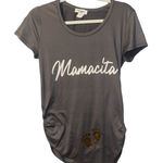 Ruby & Lace Maternity Gray Mamacita Tee, Medium Photo 0