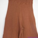 Free People NEW  BEACH‎ WAVERLY SWEATER ONE PIECE RIBBED ONE SHOULDER JUMPSUIT, L Photo 11