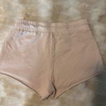 Mate the Label  Cream Athletic Shorts Photo 5