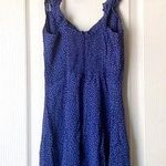Reformation  Dress Hilton Mini Floral Ruffle Wedding Summer Hyacinth 2 GUC Photo 1