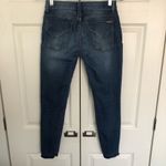Hudson Jeans Light Blue Distressed Mid Rise Ankle Natalie Hudson Super Skinny Jeans Size 25 Photo 8