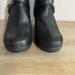 Sorel  Joan of Arctic Wedge II‎ Moto Black Leather Ankle Boots Womens 10 Fall Photo 3