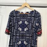Westport ‎ Blue And Burgundy Dress Size 12 Photo 2