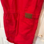 Judy Blue  Red Denim‎ Romper Size Large Photo 5