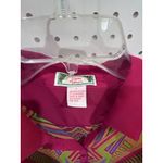 Flying Tomato  Womens Geometric Print Button Up Long Sleeve Blouse Top Size L Photo 3