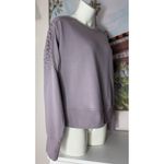 Nike  Lilac Lace-Up Dri-Fit Fleece Training Sweatshirt Plus 1X Purple Photo 5