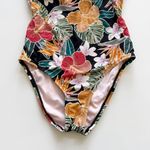 Hurley  Tropical Flower One-Piece Swimsuit size small Photo 2