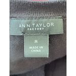 Ann Taylor  Button Up Round Neck Cardigan Sweater Size M Preppy Business Casual Photo 4