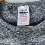 Gymshark  Dry Flex Crop Top Gray Logo Gym Shirt Photo 2
