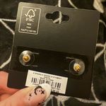 Torrid Bejeweled Green Gold Spider Statement Halloween Gothic Stud Earrings Photo 6