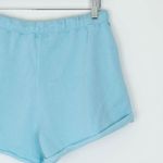 PacSun NWT  Womens Drawstring Fleece Sweat Shorts Size XS Blue Casual Cozy Lounge Photo 5
