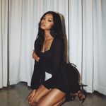 Princess Polly THE VILLA MINI DRESS BLACK Photo 7