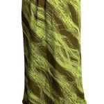 Wanted Vintage Bright Green And Brown Skirt Size Medium USA Made Photo 0