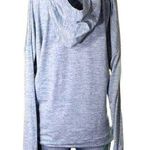 Cabela's Womens Sweatshirt Hoodie Cowl Neck Hooded Pullover Blue Gray Medium Photo 3