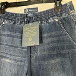 Democracy High Rise Drawstring Skinny Leg Blue Jeans Size 2 NWT Photo 3