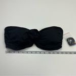 Kate Spade Kate‎ Spade Solid Sweetheart Bandeau Bra Swim Top Womens Size Large Black NWOT Photo 6