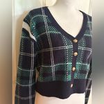 Miami for Francesca’s Anastasia Plaid Cardigan size M NWT Photo 2