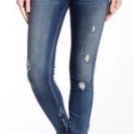 Pistola Women’s  Anais Zipper Cuff Denim Ripped Skinny Jeans size 28!! Photo 0