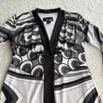 Analili  Monochrome Long Sleeve Dress Photo 2