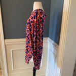 Fantastic Fawn Boutique Dress Navy Blue Floral Shift Womens Small Photo 7