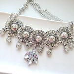 ZARA New!  Glass Stones Choker Photo 9