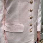 Herbert Grossman Designed by Cynthia Sobel Pale Pink Silk Blazer Jacket Photo 4