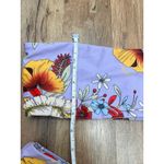 Zaful Floral Bikini Set - Mauve, Size 6 Photo 8