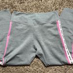 Nike Grey And Pink Leggings Photo 2