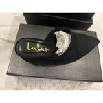 Lulus Women's  Black Jaymes Mules Size 7 Photo 1