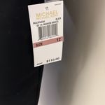 MICHAEL Michael Kors Black Cotton Button & Zipper Straight Dress Pants Photo 3