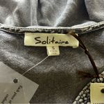 Solitaire  Boho Embroidery Long Balloon Sleeves Top Small NWT Photo 6