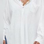 We The Free  oversized Henley top, size XS Photo 2