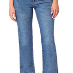 Kensie  | Ella High Rise Straight Medium Wash Distressed Denim Jeans, Size 6/28 Photo 0