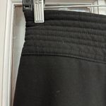 Black Halo  Classic Black Pencil Skirt Front Slit Side Zip Shabby Chic Size 4 Photo 1