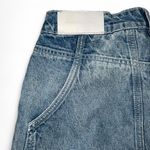 Maniere De Voir Manière De Voir Light Wash Cargo Jeans Size 10 High Rise 100% Cotton Photo 5
