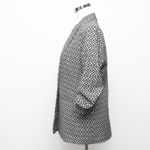 Elie Tahari Jenna Geometric Scrunched Blazer Photo 5