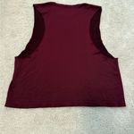 Bombshell sportswear Gym Life Burgundy Sleeveless Top Photo 1